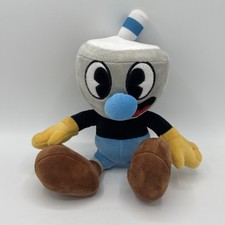 CupHead Mugman 12"Inch Blue Plush Stuffed Toy Fiesta