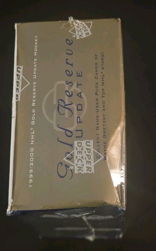 Upper Deck 2000 Gold Reserve Aggiornamento Hockey Factory Scatola Sigillata - Foto 2 di 4