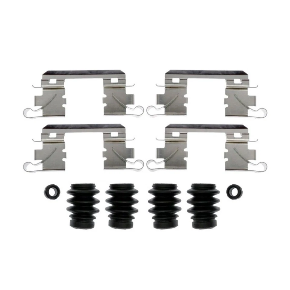 Kit de herrajes de freno de disco ACDelco genuino para Honda Fit 2015-2017 | delantero | plateado Foto 2 de 4