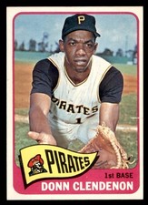 1965 Topps Baseball #325 Donn Clendenon GD *g1