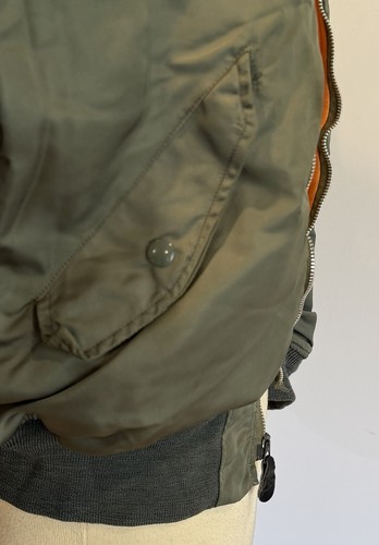1960s Vintage USAF Flight Flyer's Man Jacket MIL-J-7448J Size Large Air Force - Bild 10 von 19