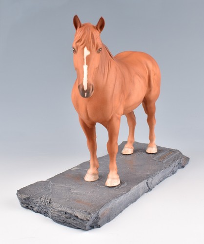 Beswick Pferde - Kenner Serie seltene Rassen Suffolk Punch Nr.A4000 2000-2002 - Bild 3 von 4