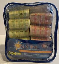 CONAIR Ion Shine Thermal Ionic Rollers, 6 Small  4 Large With 7 Hair VERY RARE