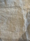 Pottery Barn BELGIAN FLAX LINEN  Duvet Full/Queen Natural color