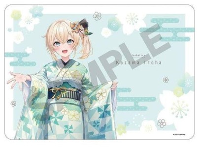 m29 Playmat Kazema Iroha hololive Kyoto Edition Rubber Mat Japan TCG Supply Card