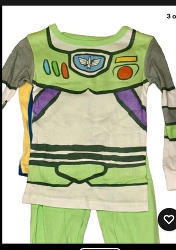 Woody & Buzz Disney/Pixar Toy Story Jungen 4-teiliger Schlafanzug 2 Sets Größe 4T - Bild 3 von 4