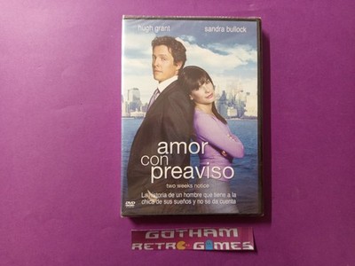 Amor con Preaviso pelicula en DVD nueva precintada