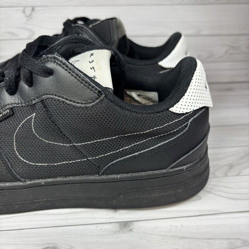 Scarpe da ginnastica Nike Squash Type N354 da uomo taglia UK 10 nere - Foto 8 di 15