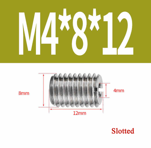 M3-M4 Sleeve Thread Adapters 304 Stainless Steel Threaded Inserts Reducing Nuts - Picture 71 of 80