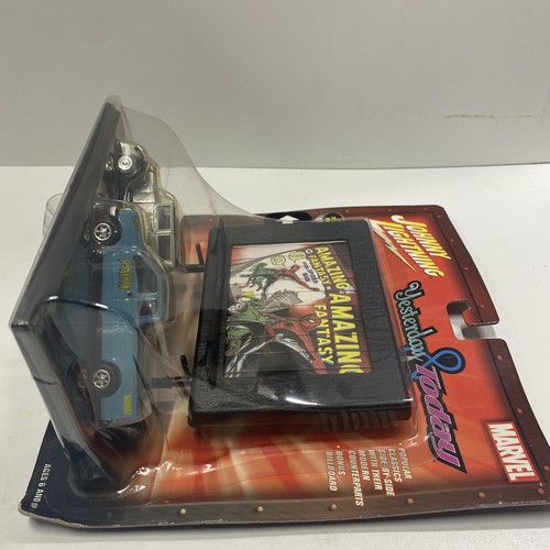 Johnny Lightning Yesterday & Today Spider-Man 1929 & 2001 Ford Pickup Truck New - Imagen 9 de 15