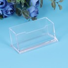  12 pcs Desktop Business Case Acrylic Desk Display Stand Transparent Office Name