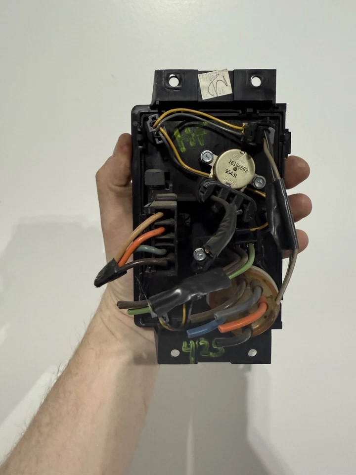 Chevy Blazer S10 GMC Jimmy Sonoma 95-97 control de temperatura clima sin aire acondicionado Foto 3 de 4