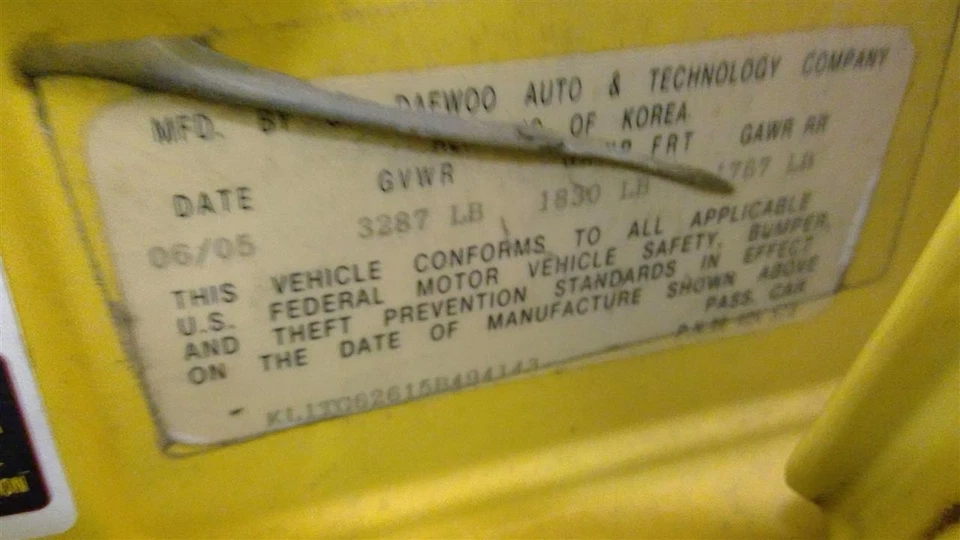 (LOCAL PICKUP ONLY) Passenger Right Rear Door Glass Fits 04-11 SWIFT 1685282 Foto 4 de 4