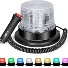 Beacon Light Purple Green Blue White Red Strobe Light With Magnetic Base For Fu