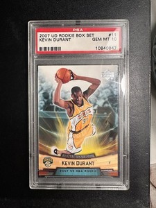 PSA 10 Rookie Kevin Durant UD Rookie Box Set 2007-08 #11
