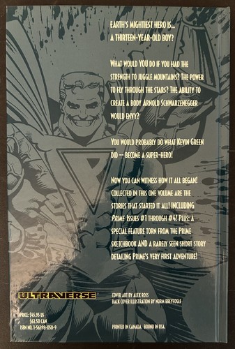 MALIBU COMICS PRIME TIME H/C SIGNED AND NUMBERED BY JONES STRAZEWSKI BREYFOGLE - Foto 3 di 4