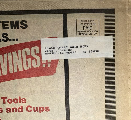 Vintage 1970s Brooklyn NY New York Newspaper Advertisement Automotive Car Parts - Picture 2 of 3