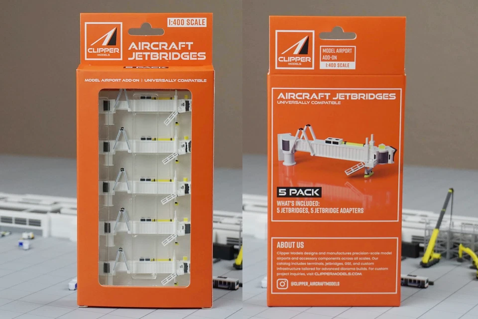 1: 400 模型飞机 Jetbridge | 模型机场收藏品 | CLIPPER 模型 — 第 2/2 张图片