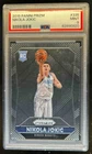 2015-16 Prizm Nikola Jokic RC Rookie #335 Nuggets PSA 9