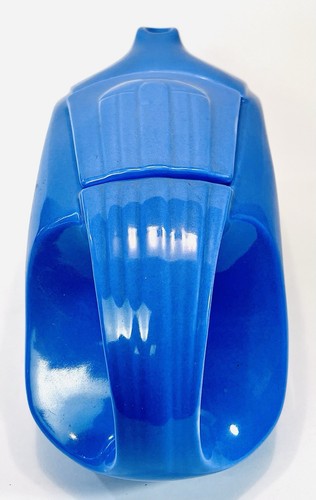 Art Deco Hall China Co Westinghouse Kühlschrank Teekanne Wasser blau Krug - Bild 7 von 11