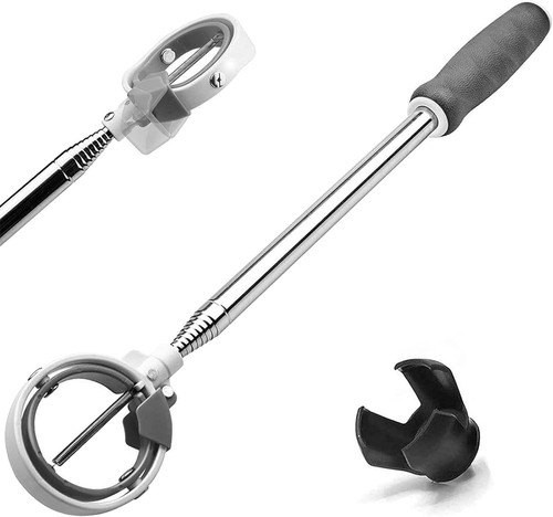 Golf Ball Retriever, Balls Retrievers Telescopic for Water with gray  - Picture 8 of 8