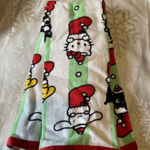 Sanrio Hello Kitty & Friends Christmas Stockings 2pk Hand Towels - Picture 3 of 3