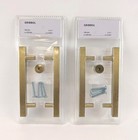 IKEA GRIBBOL Cabinet Handle Pulls 5.5" Brass  Gold Colour Two (2 Pack) 140mm