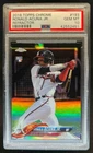 2018 Topps Chrome Ronald Acuna Jr. RC Refractor Rookie #193 Braves PSA 10