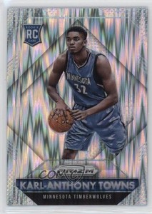2015-16 Panini Prizm Rookies Flash Prizm Karl-Anthony Towns #328 Rookie RC