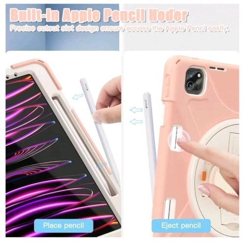 BRAECNstock Kinder Hülle für Apple iPad Air 13 Zoll / iPad Pro 12,9 Zoll... - Bild 7 von 7
