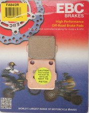 EBC FA84/2R R Series Long Life Sintered Brake Pads 03-17  Honda  CRF150F