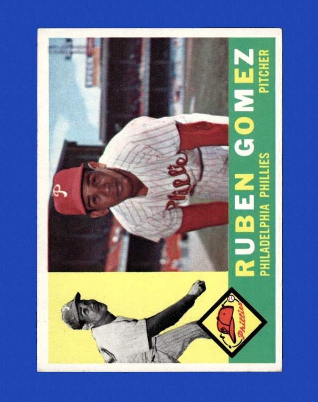 1960 Topps Set-Break # 82 Ruben Gomez EX-EXMINT *GMCARDS*