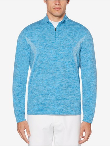 NEW PGA TOUR PERFORMANCE WATER REPELLENT STRETCH QUARTER ZIP PULLOVER SHIRT L - Picture 1 of 2