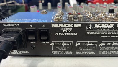 Mackie Micro Series 1202 12-Channel Mic/Line Compact Mixer