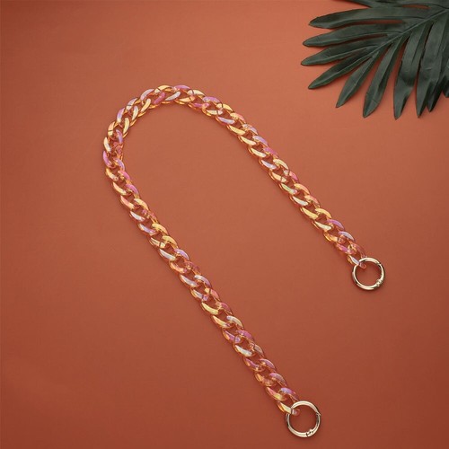 40 ~ 130 CM Replacement Retro Transparent Colors Acrylic Chain Strap Bag Handbag - Picture 5 of 21