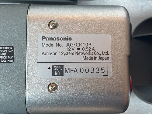 Panasonic AG-CK10P Police Car Camera Lot of 5 - Picture 3 of 3