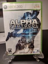 Alpha Protocol Xbox 360 Tested Works (Scifi, Obsidian Entertainment, Spy)