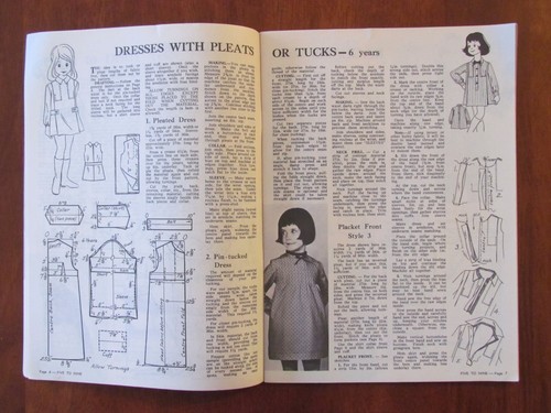 LIBRO PATRÓN ENID GILCHRIST - NIÑOS Y NIÑAS 5-9 AÑOS SC EN MUY BUENA CONDICIÓN VINTAGE - Imagen 3 de 7