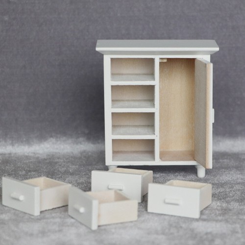 Mini House Holzschrank Schubladenschrank Micro Scene Layout Schrank - Bild 8 von 12