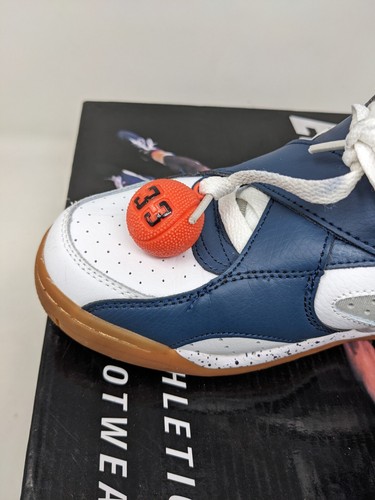 PATRICK EWING ATHLETICS ROGUE Blanco/Azul Marino/Goma Para Hombre Talla 8 - Imagen 10 de 16