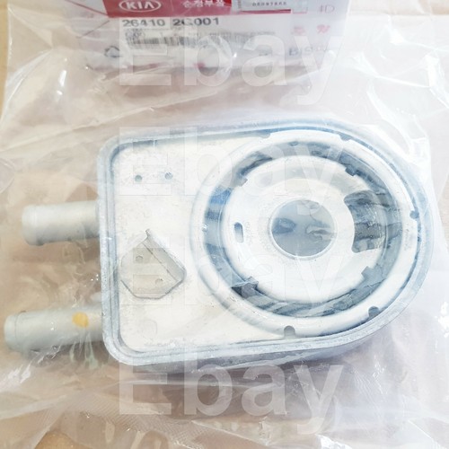 OEM 2.0L 2.4L Engine Oil Cooler KIA Optima Sportage Sorento 2016+ #264102G001 - Picture 2 of 4