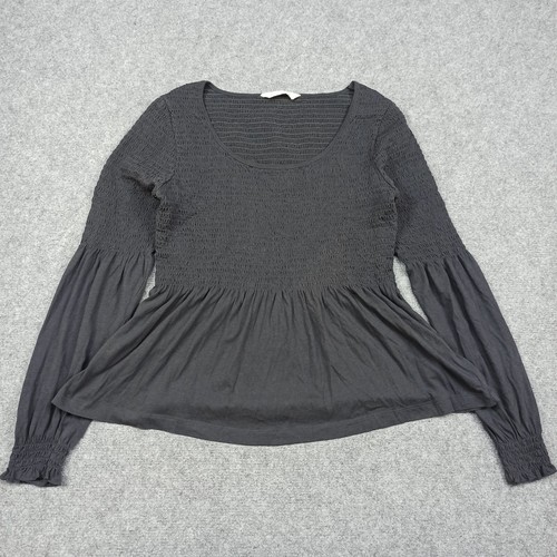 Camiseta deportiva Odd Molly 1 - S gris algodón orgánico blusa elástica 349 pequeña - Imagen 2 de 12