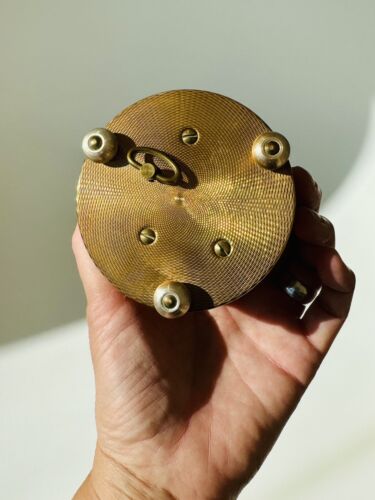 Vintage Kigu Gold Tone Musical Powder/Trinket Box 1950s Swiss Thorens Movement - Picture 5 of 7