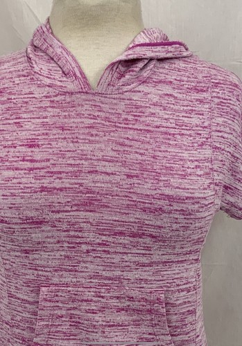 Athleta Girls Hoodie S Purple Short Sleeve Polyester Stretch LNWOT YGI S1-182 - Picture 3 of 9
