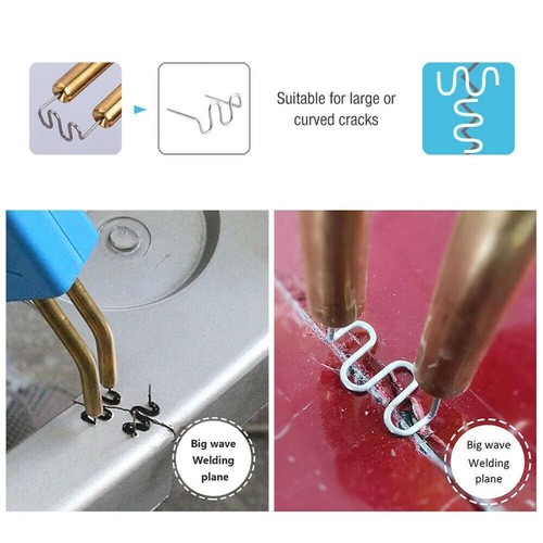 100pcs Welding Bumper Stapler Plastic Car Bumper Repair Welding Hot Stapler - Picture 4 of 15