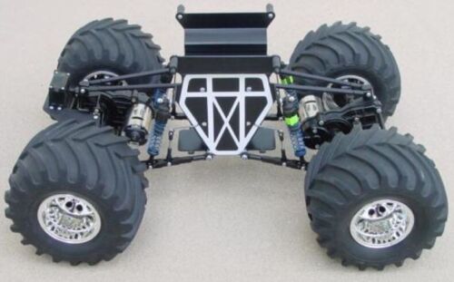 Thunder Tech Racing Rage-Pro Chassis Carbon Fiber Links For Tamiya Clod Buster - Picture 2 of 10
