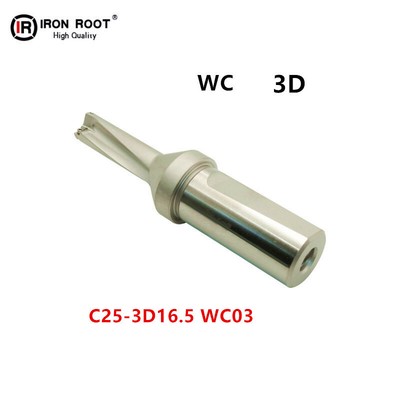 Φ17.5-2D-C25 U Drill 17.5mm-2D indexable drill bit for wcmx03 insert