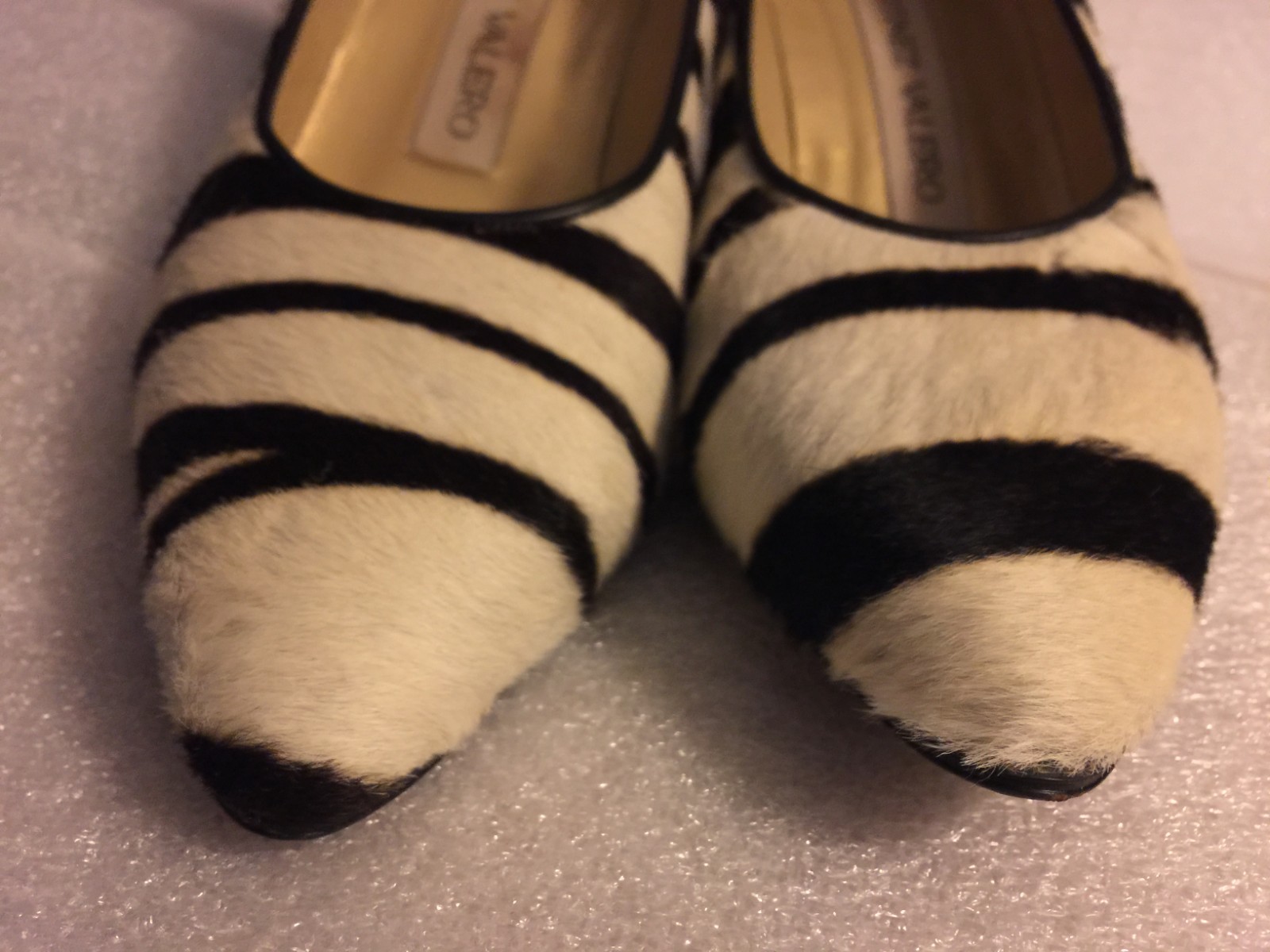 Vintage Martinez Valero shoes Pumps Leather Zebra Pattern and and and Fur 5e29d9 Vintage Martinez Valero shoes Pumps Leather Zebra Pattern and and and Fur 5e29d9
