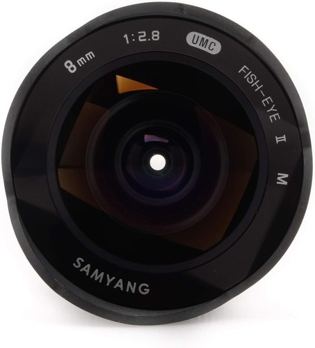 Samyang 8mm F2.8 UMC Fisheye II (Black) Lens for Canon EF-M Mount - Picture 2 of 4