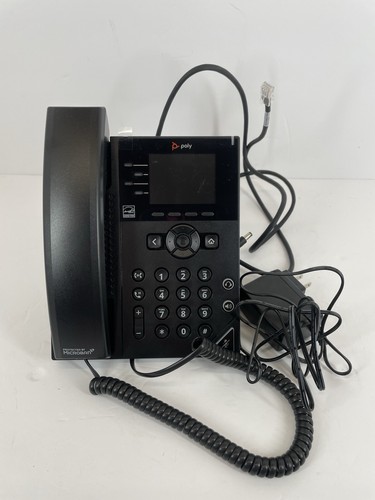 Polycom VVX 250 Business IP Phone with 2.8 in. Color Display & Ethernet, Black